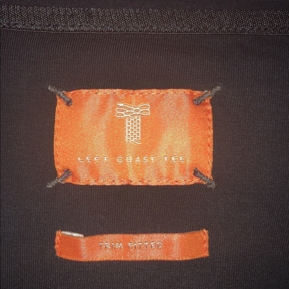 Left Coast Tee 3/4-length Sleeve Scoop Neck - Picture 6 of 10